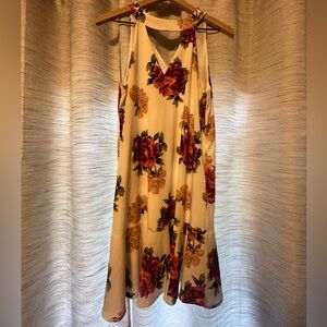 Never Worn Floral Halter Dress
